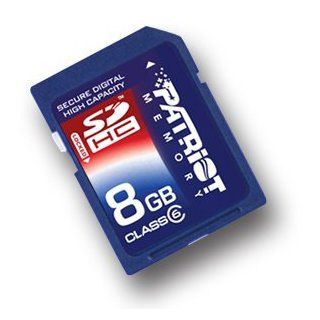 8GB SDHC High Speed Class 6 Memory Card for Canon