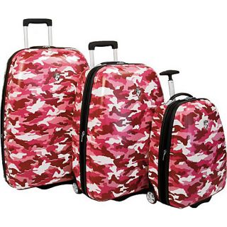 click an image to enlarge heys usa camouflage 3 piece luggage set