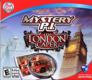 Mystery P I The London Caper Hidden Object PC Game New