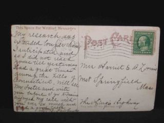 antique postcard c1910 highland lake view winsted ct