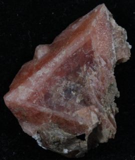 Rhodochrosite RARE Triangular Crystal Mont St Hilaire