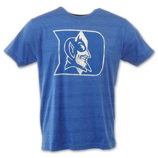 NCAA Duke Blue Devils Destroyed Mens Tee Shirt