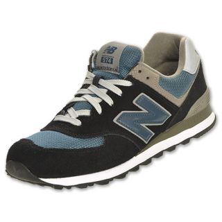 New Balance 574 Mens Casual Running Shoes Navy