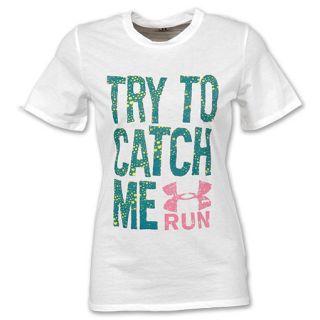 Under Armour Chase QT Womens Running Tee White