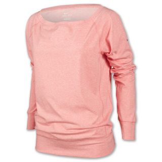Nike Epic Crew Womens Sweatshirt Peach Heather