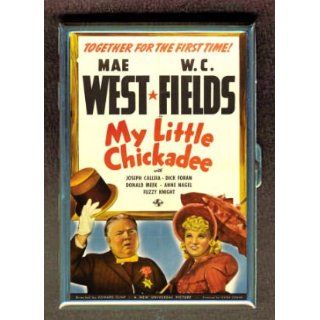 MAE WEST W.C. FIELDS CHICKADEE ID Holder, Cigarette Case