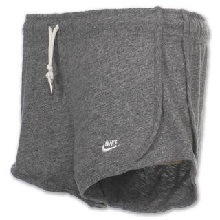 Womens Nike Time Out Tempo Shorts Blackened