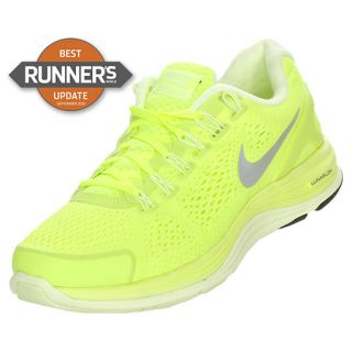 Mens Nike LunarGlide+ 4 Running Shoes Volt/Barely