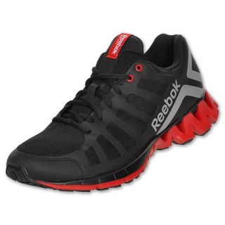 Reebok ZigKick Mens Running Shoes Black/Red