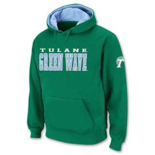 Tulane Green Wave Mens Hoodie Team Colors