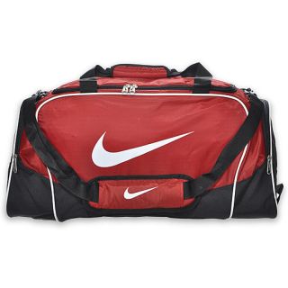 Nike Brasilia 4 Medium Duffel Bag Red/Black/White