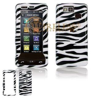 LG Versa VX9600 Cell Phone Black/White Zebra Design