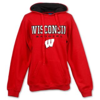 Wisconsin Badgers NCAA Mens Hooded Sweatshirt Team