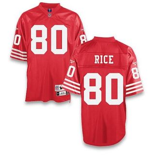 Reebok San Francisco 49ers Jerry Rice Retired Jersey