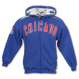 Dynasty Mens Chicago Cubs Sherpa Fleece Jacket