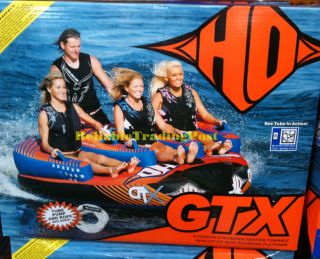 HO Sports GTX 1 2 3 4 Person Towable Water Ski Tube New