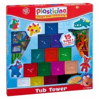 Plasticine   Tub Tower [Toy] Toys & Games