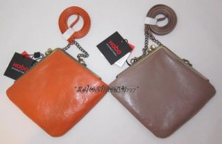 Hobo International Leather Marabel Clutch Handbag Mini Bag Purse