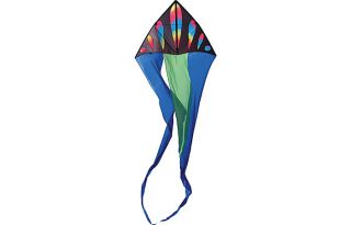 Premier Kites Designs 56 Flo Tail Delta Wavy Gradient Bullets
