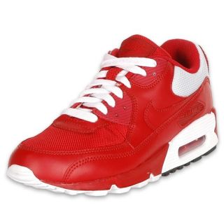Womens Nike Air Max 90 Running Shoes Varsity Red