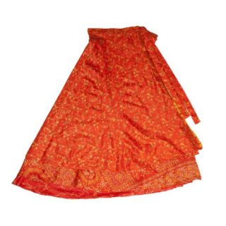 Magic Skirt   long silk wrap skirt / top / dress, all in