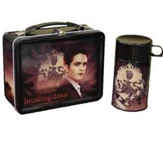 Twilight Saga Breaking Dawn Edward Cullen Family Crest Tin Lunchbox