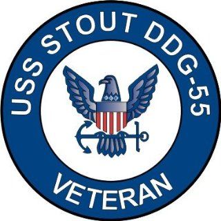US Navy USS Stout DDG 55 Ship Veteran Decal Sticker 5.5  