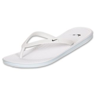 Womens Nike Solarsoft II Thong Sandals White/Pure