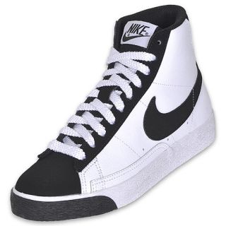 Nike Kids Blazer Mid Casual Shoes White/Black