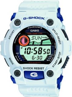 Casio Mens G7900A 7 G Shock Rescue White Digital Sport Watch Watches