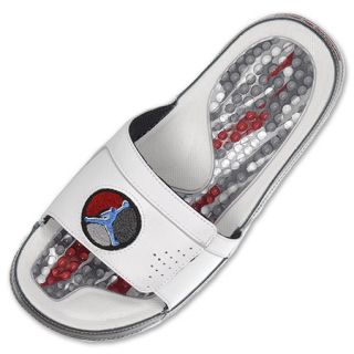 Jordan Hydro V Mens Sandal Premium White/Red/Light