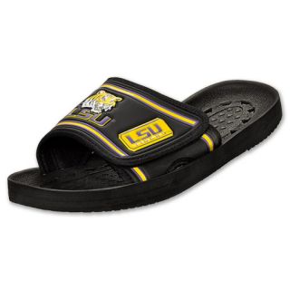 LSU Tigers Mens NCAA Slide Sandals Team Colors