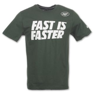 Nike New York Jets NFL Fast is Faster Mens Tee Shirt