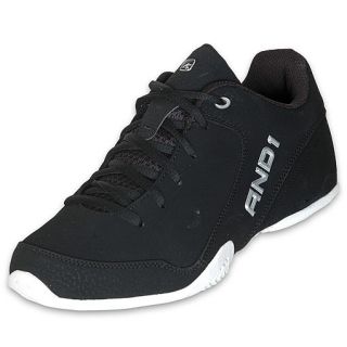 And 1 Mens Sport Low Basketball Shoe Black/White