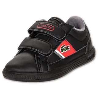 Boys Toddler Lacoste Europa Black/Red