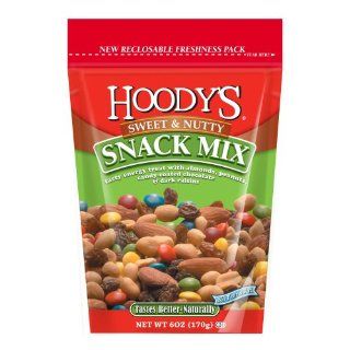 Hoodys Sweet & Nutty Snack Mix, 6 Ounce Gusset Bags (Pack of 12