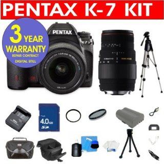 Pentax K 7 14.6 MP Digital SLR Camera with DA 18 55mm WR