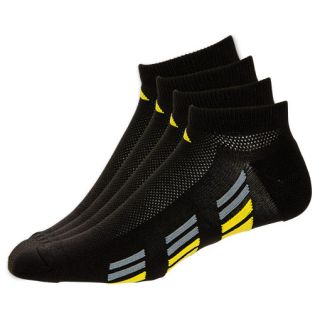 Mens adidas ClimaCool X No Show Socks 2 Pack Black