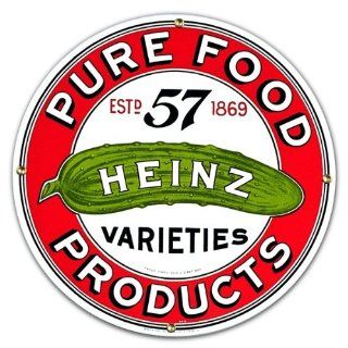Heinz 57 Varieties Advertisement Porcelain Sign Home