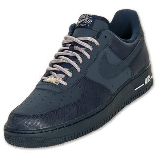 Mens Nike Air Force 1 Low Casual Shoes Obsidian