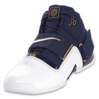 Nike Kids Zoom Soldier Basketball Shoe Navy/White