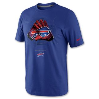 Nike Mens NFL Buffalo Bills Glove Lock Up Tee Team