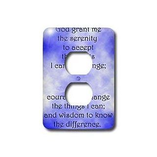 Prayer   Serenity Prayer   Light Switch Covers   2 plug outlet cover