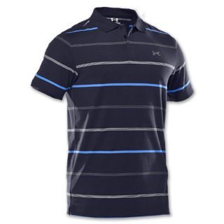 Under Armour Charged Cotton Mens Jersey Striped Polo