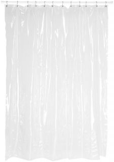 Features of Carnation Home Fashions Super Clear 10 Gauge Anti Mildew