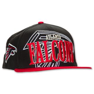 New Era Atlanta Falcons NFL Logo Through Snapback Hat