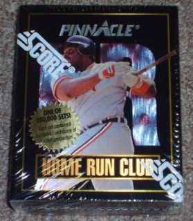 1993 Score Pinnacle HOME RUN CLUB Factory Sealed Baseball Set