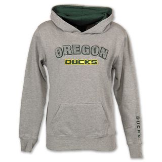 Oregon Ducks Womens NCAA Hooded Sweatshirt Grey