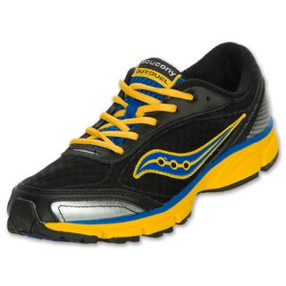Saucony Outduel Kids Shoes Black/Royal/Yellow