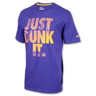 Nike Just Dunk It Mens Tee Court Purple/University